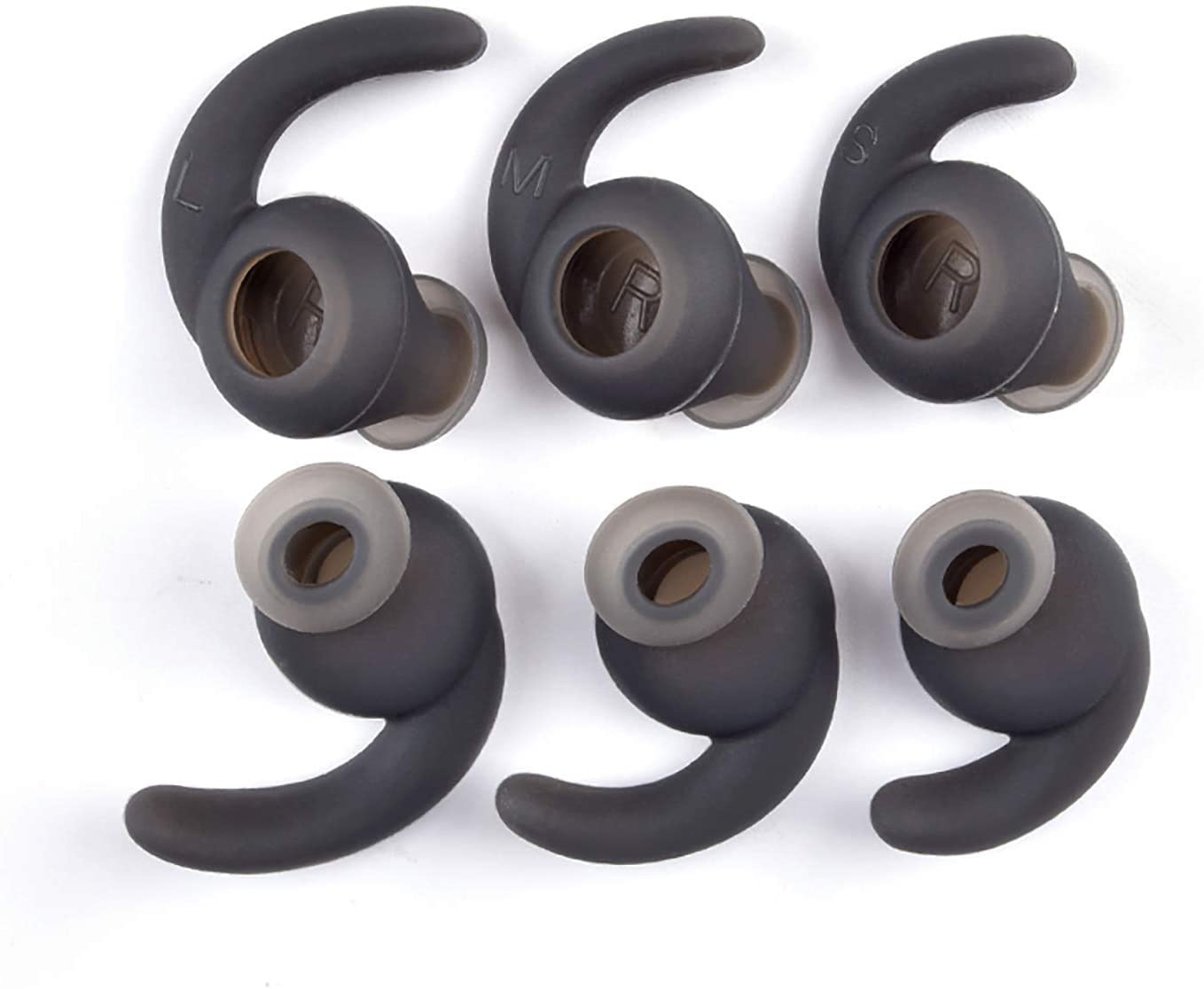Sports Earphone Hook - 3 paia di ganci in silicone
