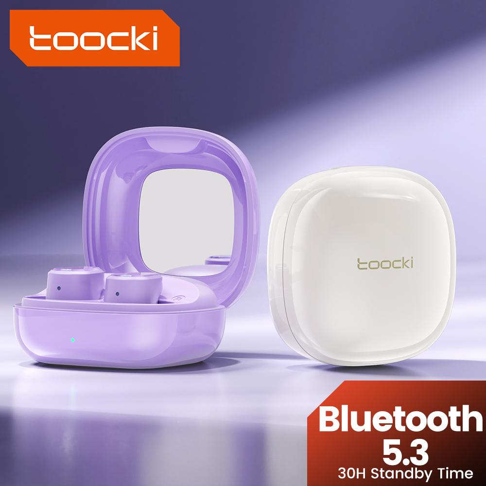 Bluetooth Headset On Ear - Toocki Auricolari Bluetooth 5.3 Cuffie intrauricolari