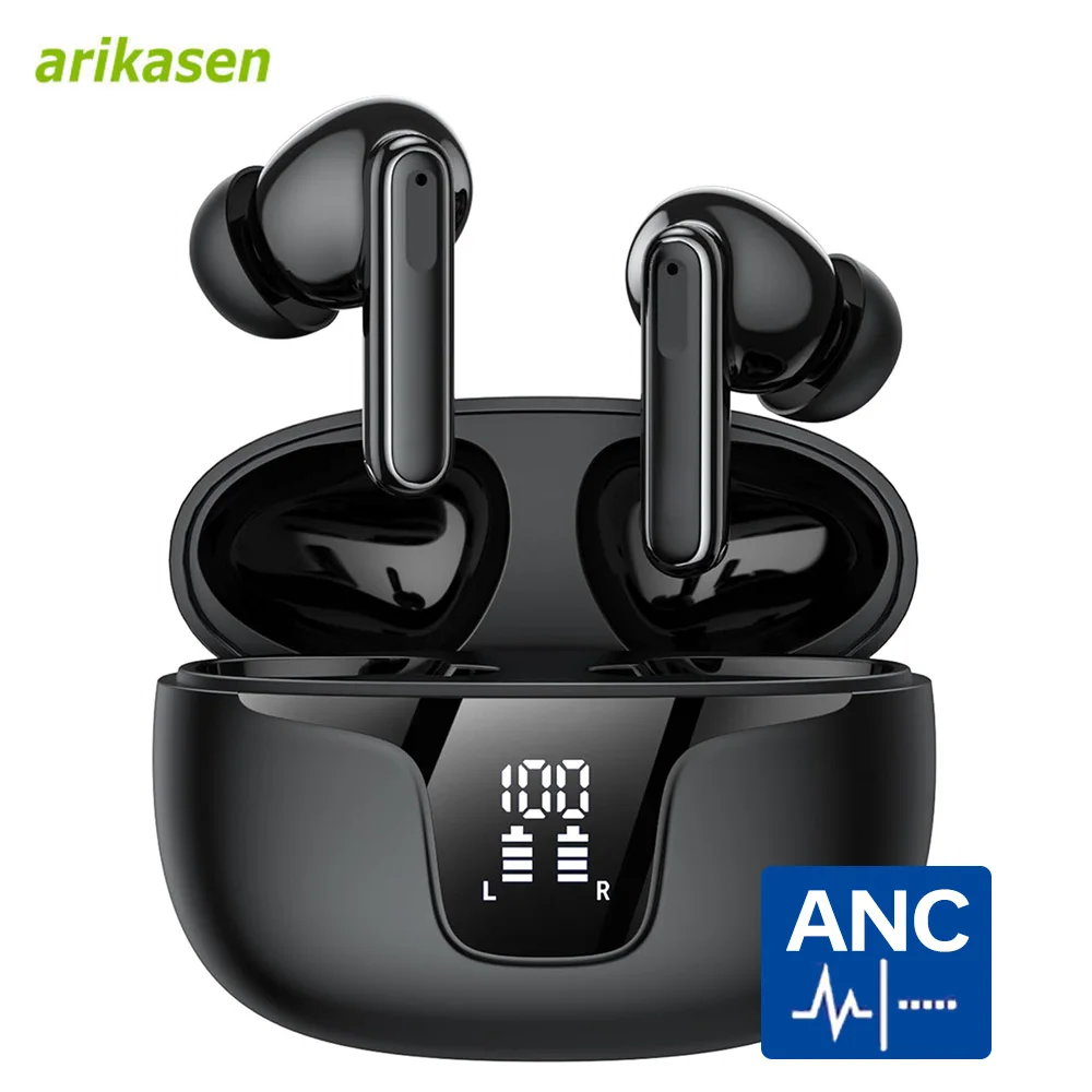 Earbuds Charging Case - Auricolari ANC Bluetooth 5.3 Hybrid -43dB