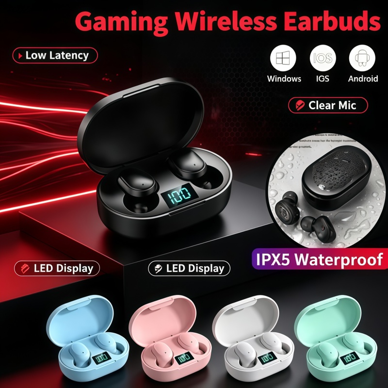 Bluetooth Headset On Ear - Nuovi Auricolari Bluetooth Wireless E6S, Cuffie