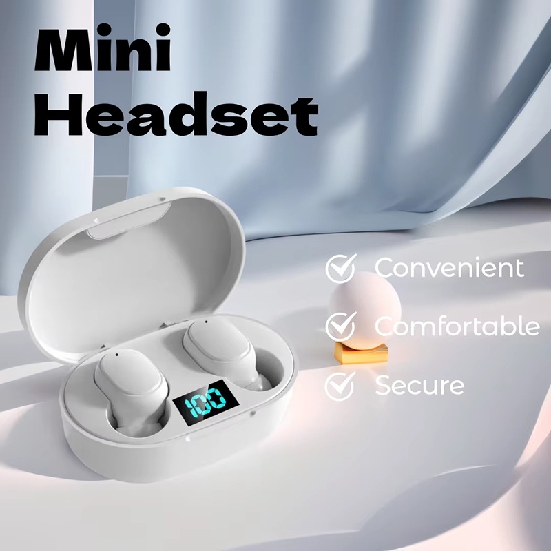 Wireless Earbuds Tws - Auricolari A6S TWS, cuffie Bluetooth wireless