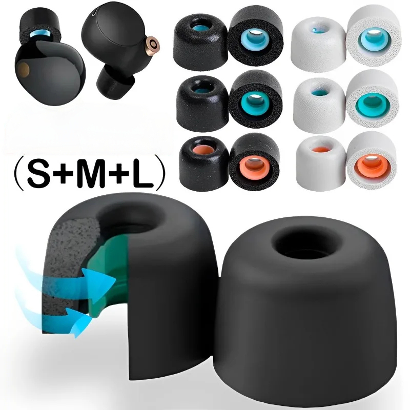 Earphone Foam Tip - Cuscinetti in Memory Foam per Auricolari