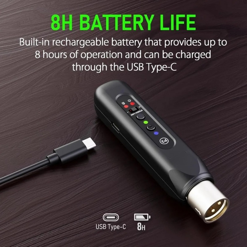 Bluetooth Adapter Receiver - Ricevitore Bluetooth XLR wireless - Adattatore