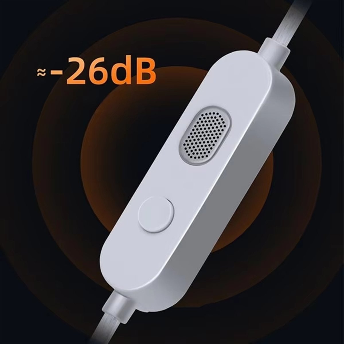 Wired Earphone Mic - Cavo per Cuffie ABAN M2 con