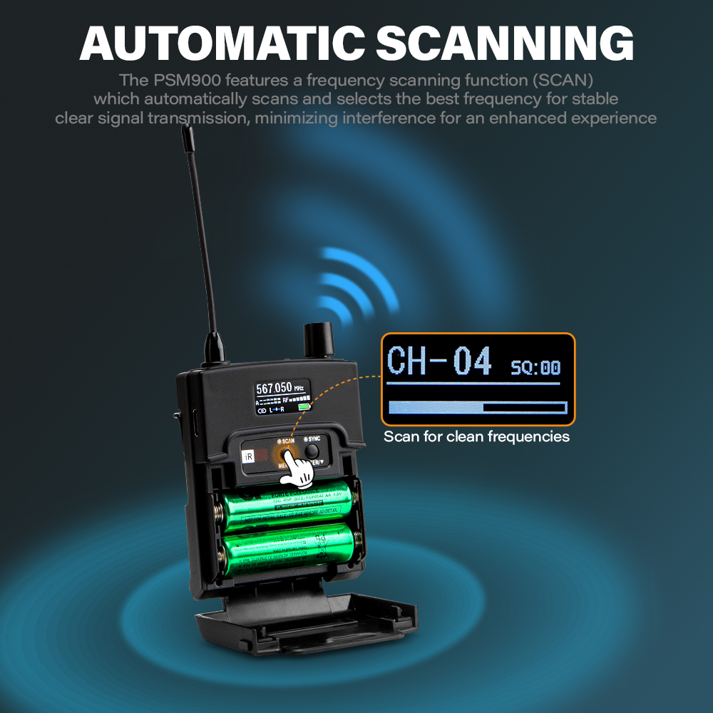 In Ear Monitor Iem - Sistema di monitoraggio in-ear wireless a