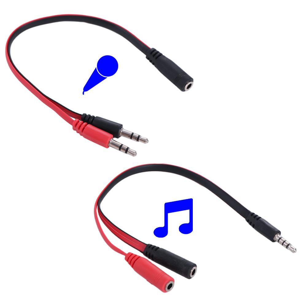 Earphone Splitter Jack - Cavo sdoppiatore audio jack da 1
