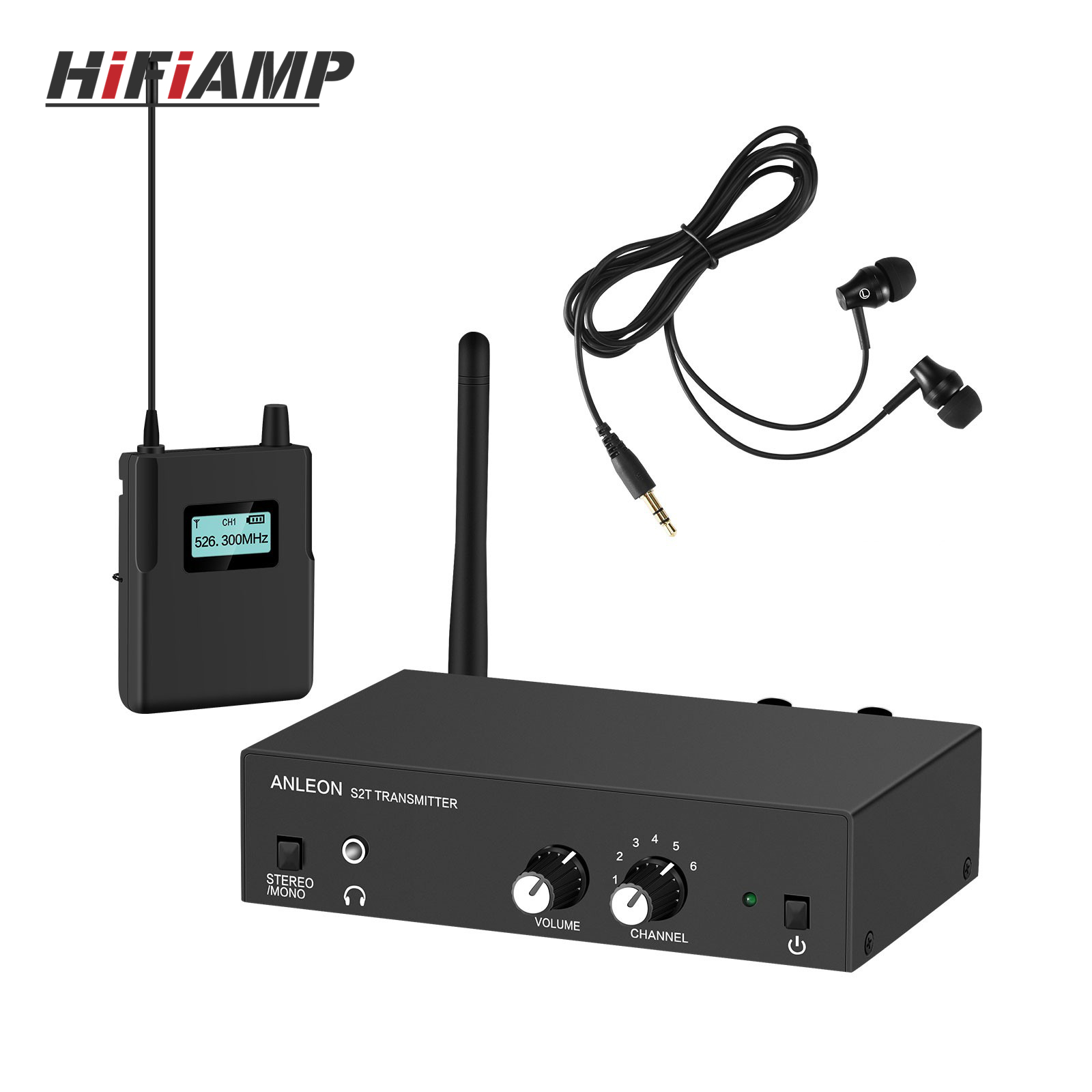 In Ear Monitor Iem - Sistema di monitoraggio in-ear wireless ANLEON