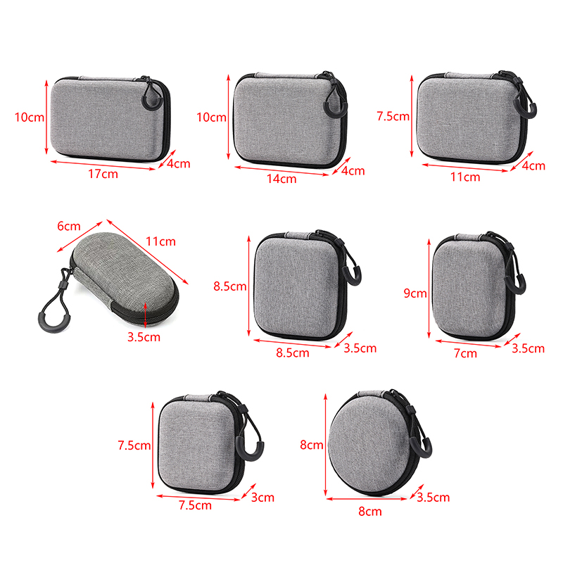 Headphone Case Hard - NUOVA Custodia Portatile Antiurto per Cuffie,