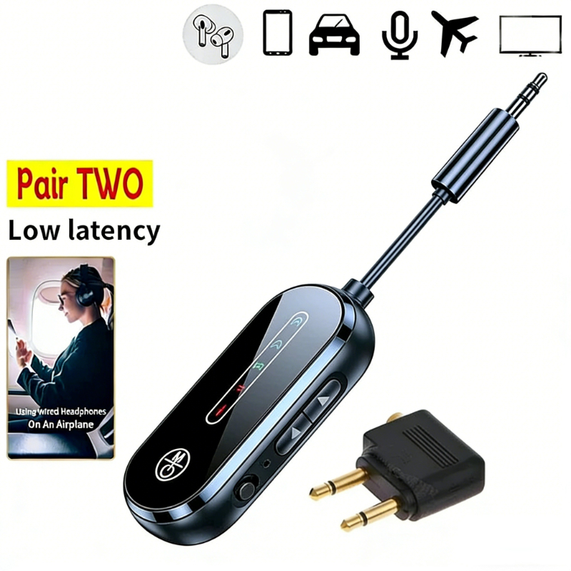 Bluetooth Adapter Receiver - Trasmettitore e Ricevitore Bluetooth 5.4 2
