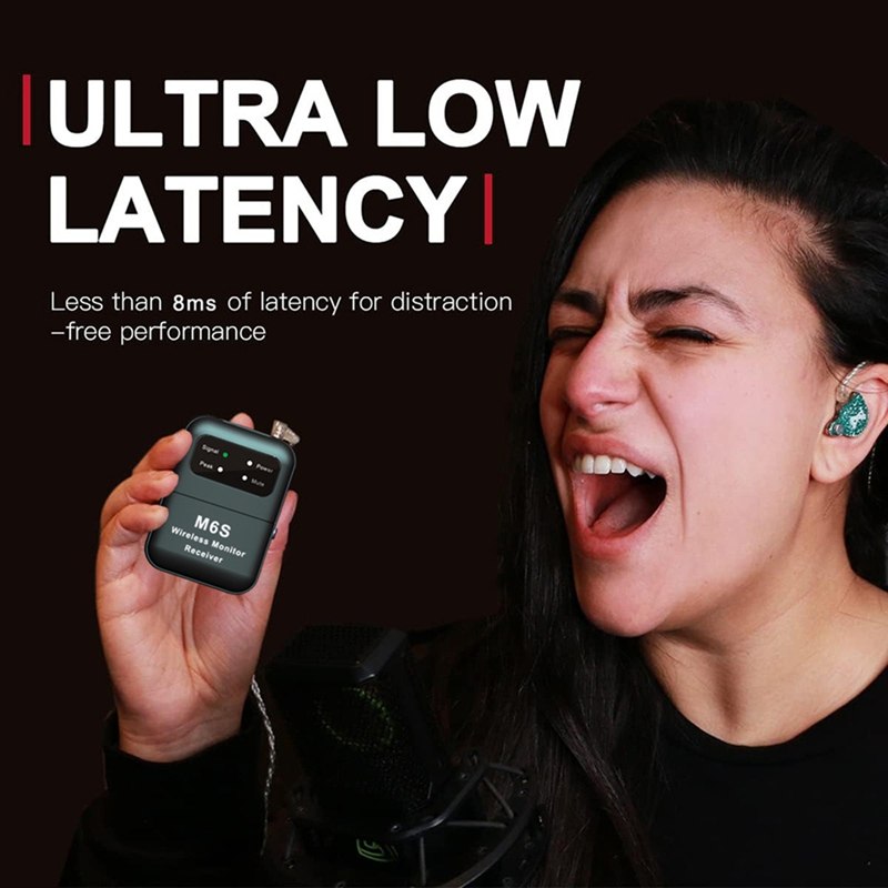 In Ear Monitor Iem - A73E-2.4G Sistema di monitoraggio wireless nell'orecchio