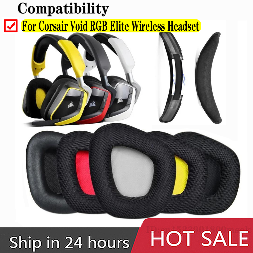 Gaming Headset Rgb - Cuscinetti di ricambio fodera per cuscino