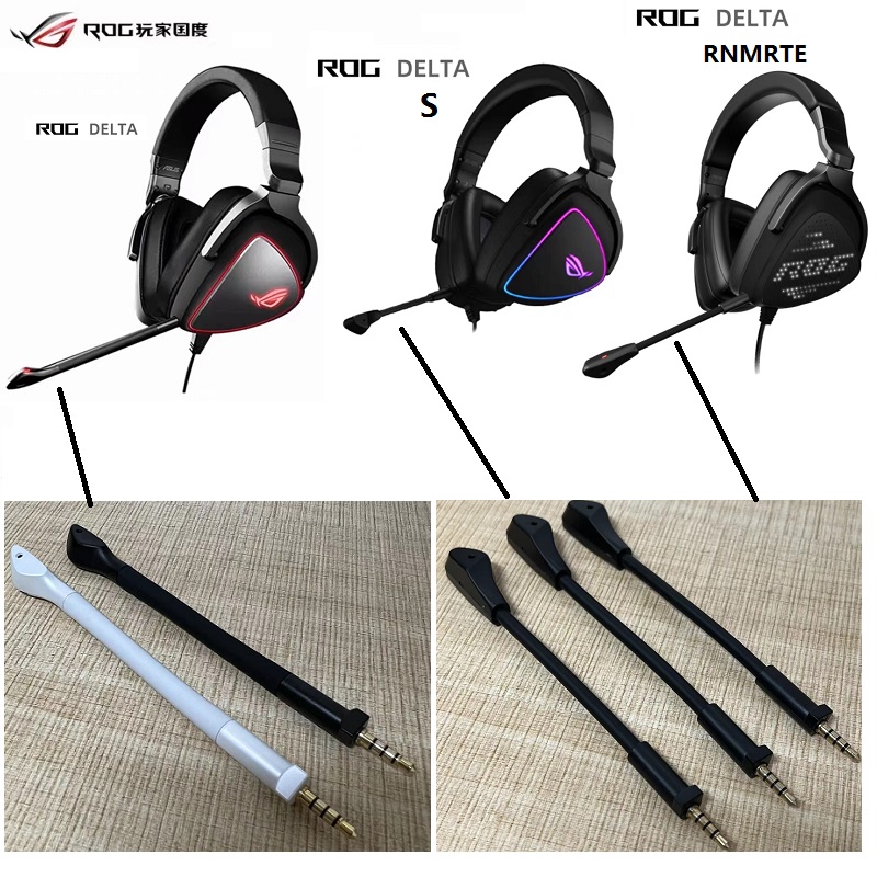 Gaming Headset Rgb - Microfoni originali per ASUS ROG Delta