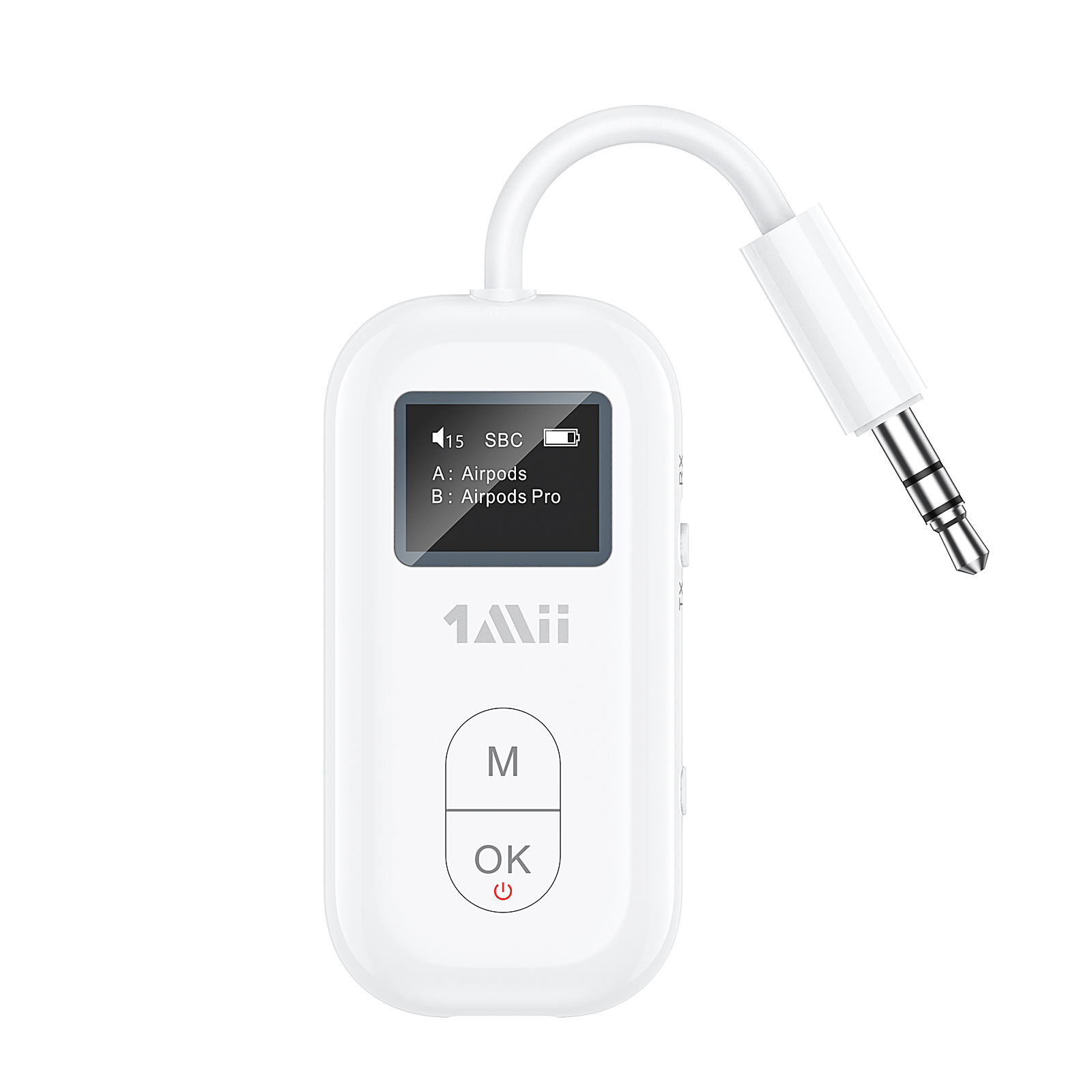 Bluetooth Adapter Receiver - Adattatore Bluetooth 1Mii Airplane 3.5mm AUX