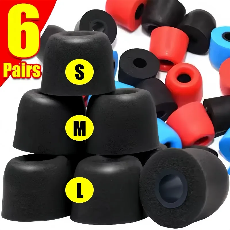 Earphone Foam Tip - Cuscinetti auricolari in memory foam per