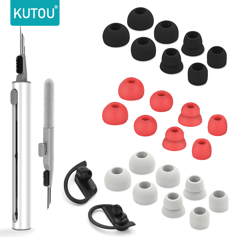 Silicone Ear Tip Replacement - KUTOU punte auricolari In Silicone di