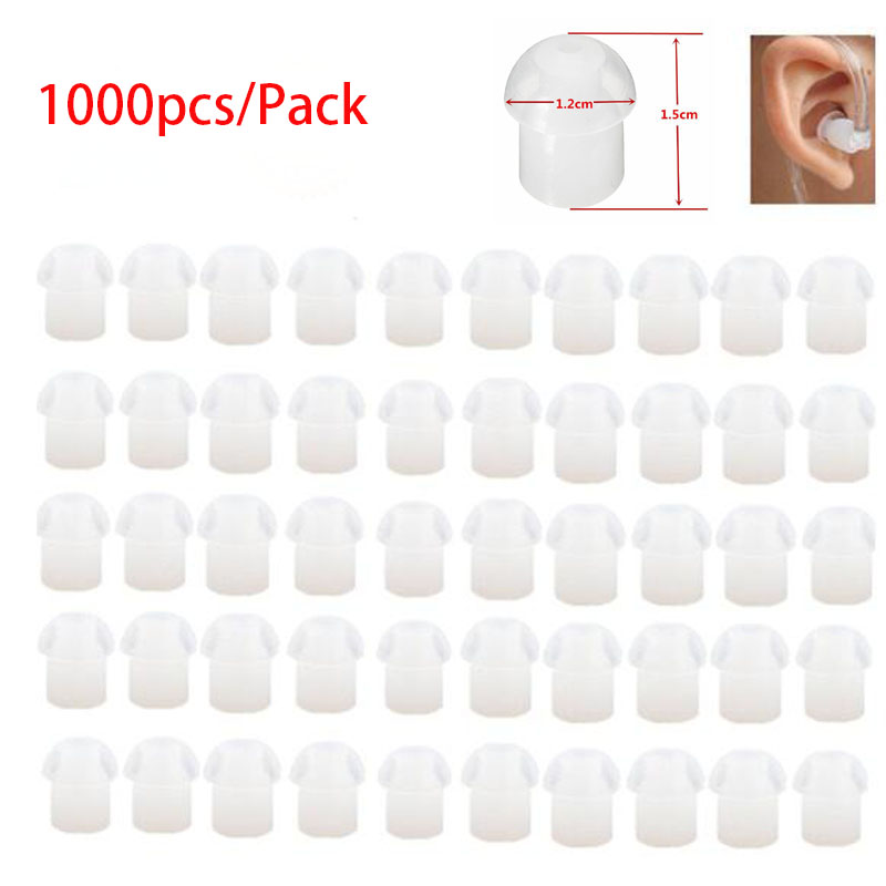 1000 pezzi di ricambio in gomm - Silicone Ear Tip Replacement recensione e prezzo