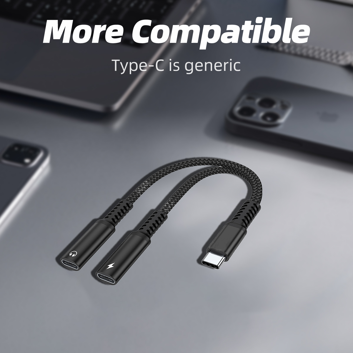 Adattatore USB C 2 in 1 con sp - Earphone Splitter Jack recensione e prezzo
