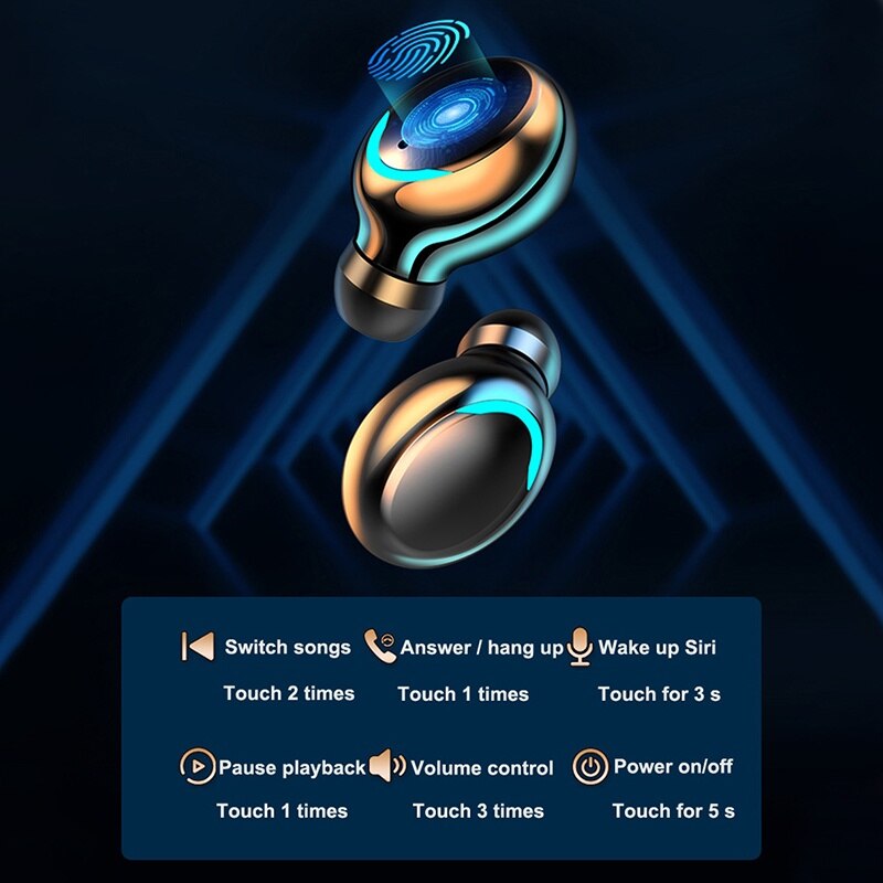 Cuffie senza fili F9 TWS Cuffi - Wireless Earbuds Tws recensione e prezzo