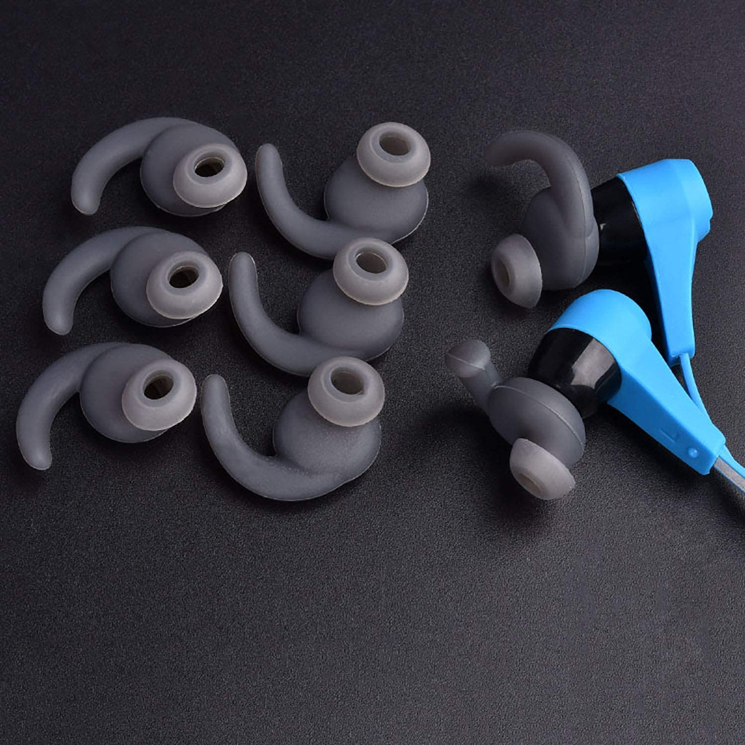 3 paia di ganci in silicone pe - Sports Earphone Hook recensione e prezzo