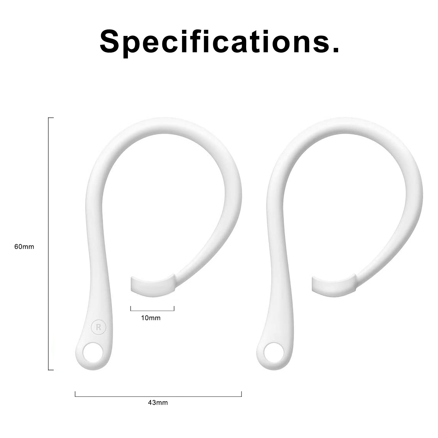1 paio di ganci per l'orecchio - Sports Earphone Hook recensione e prezzo