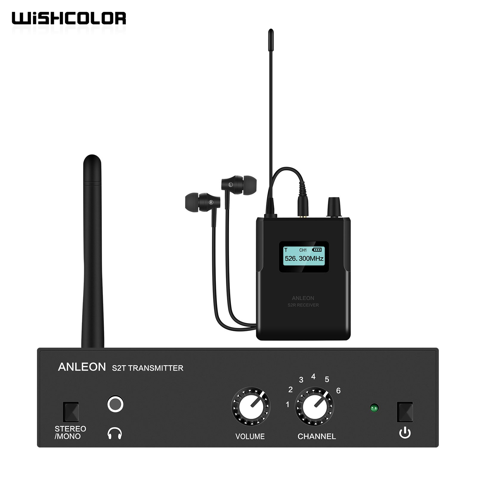 Wishcolor ANLEON S2 526-535MHz - In Ear Monitor Iem recensione e prezzo