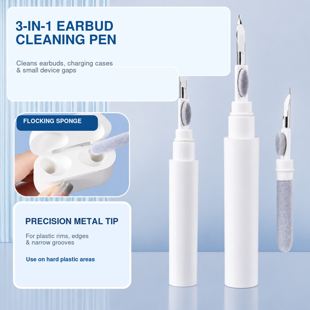 Penna per la pulizia degli aur - Earbuds Charging Case recensione e prezzo