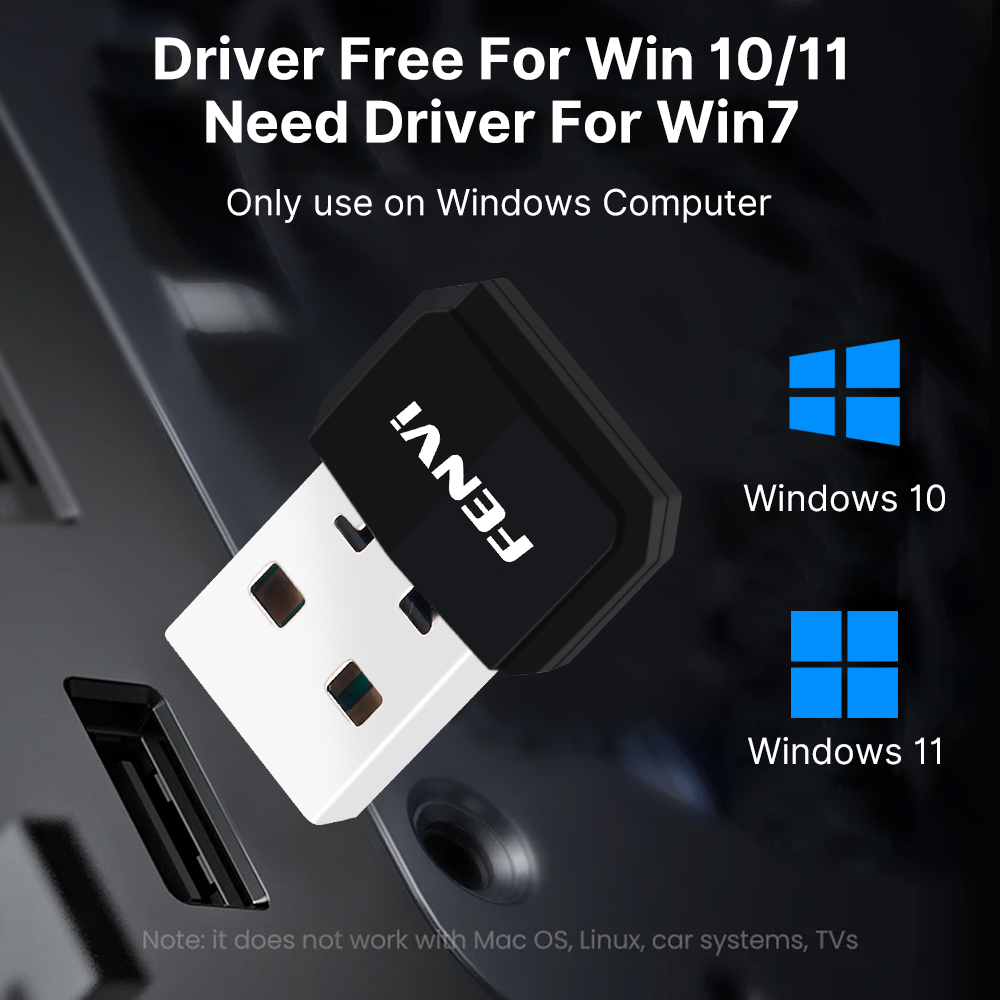 FENVI USB Blue-tooth 5.4 Dongl - Bluetooth Adapter Receiver recensione e prezzo