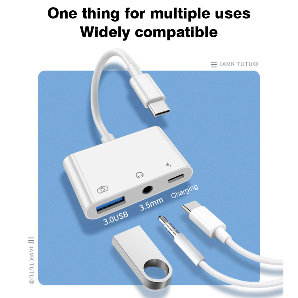 Adattatore Audio 3 in 1 da Typ - Earphone Splitter Jack recensione e prezzo