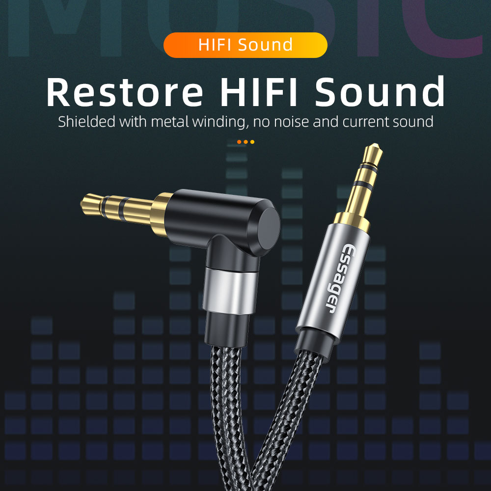 Essager Cavo AUX Cavo audio ja - Cable Extension 3.5 recensione e prezzo
