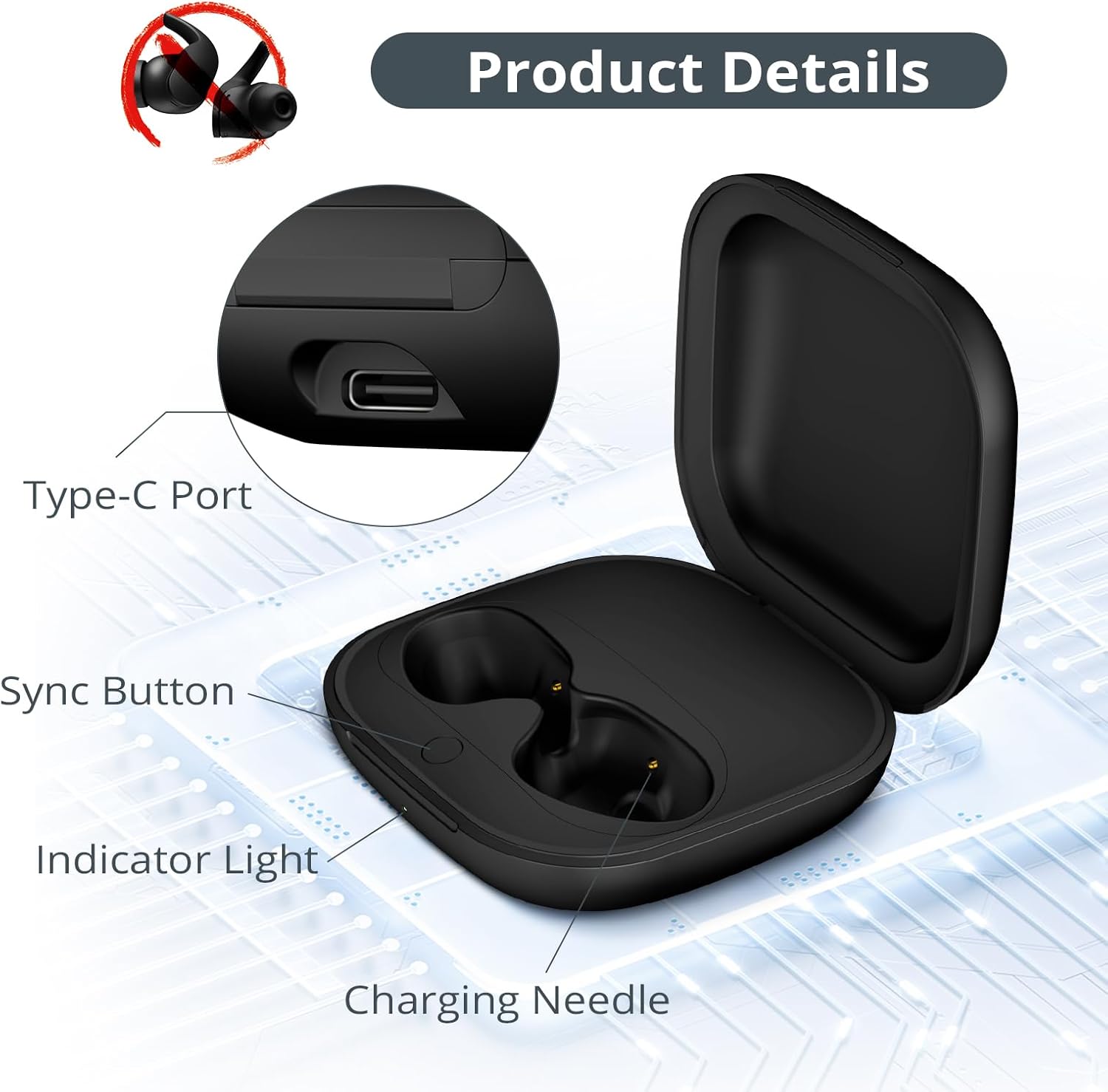 Scatola di ricarica per aurico - Usb C Earphone recensione e prezzo
