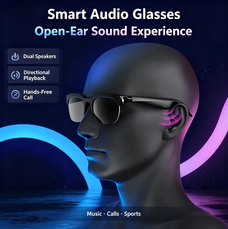 Occhiali da Sole Traduttore AI - Bluetooth Headset On Ear recensione e prezzo
