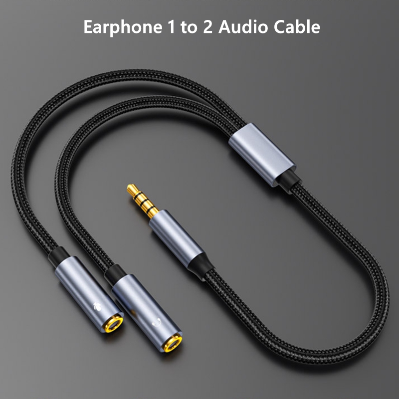 Cavo audio Aux jack da 3,5 mm  - Earphone Splitter Jack recensione e prezzo